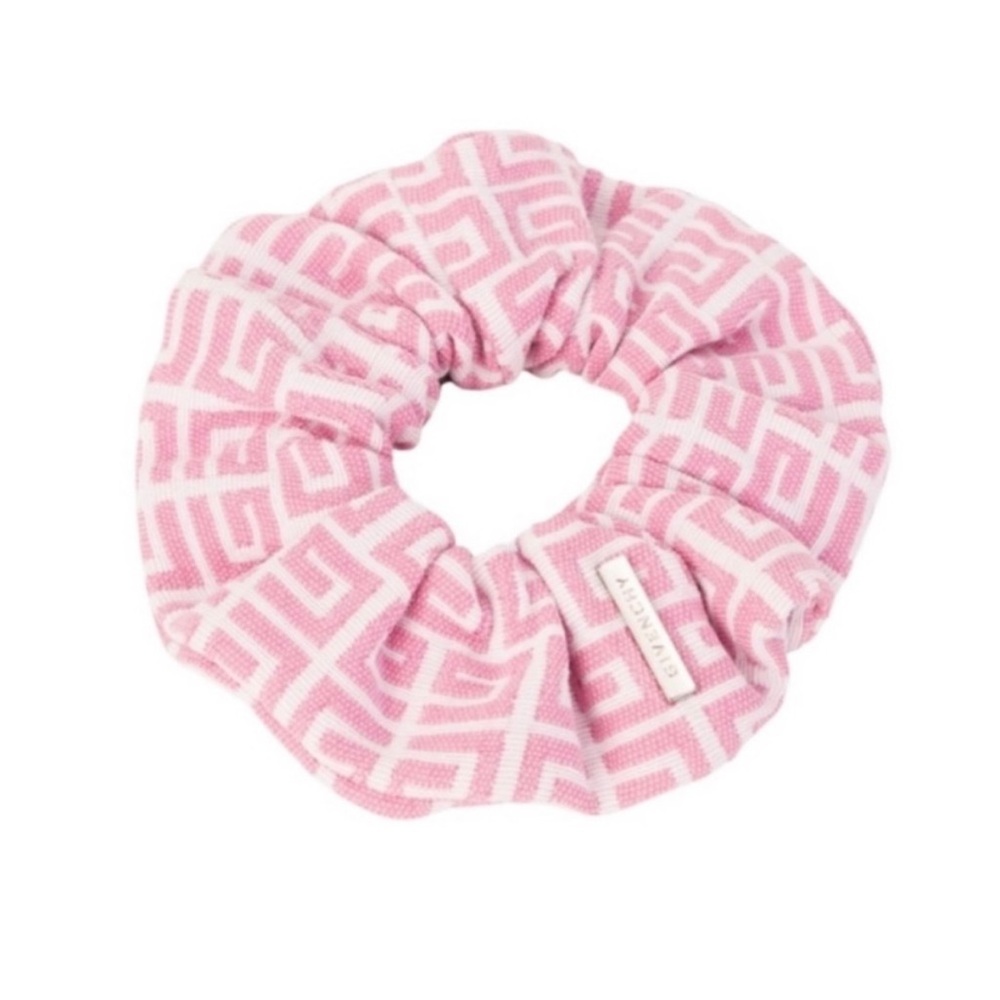 GIVENCHY TODDLER GIRL JACQUARD SCRUNCHIE